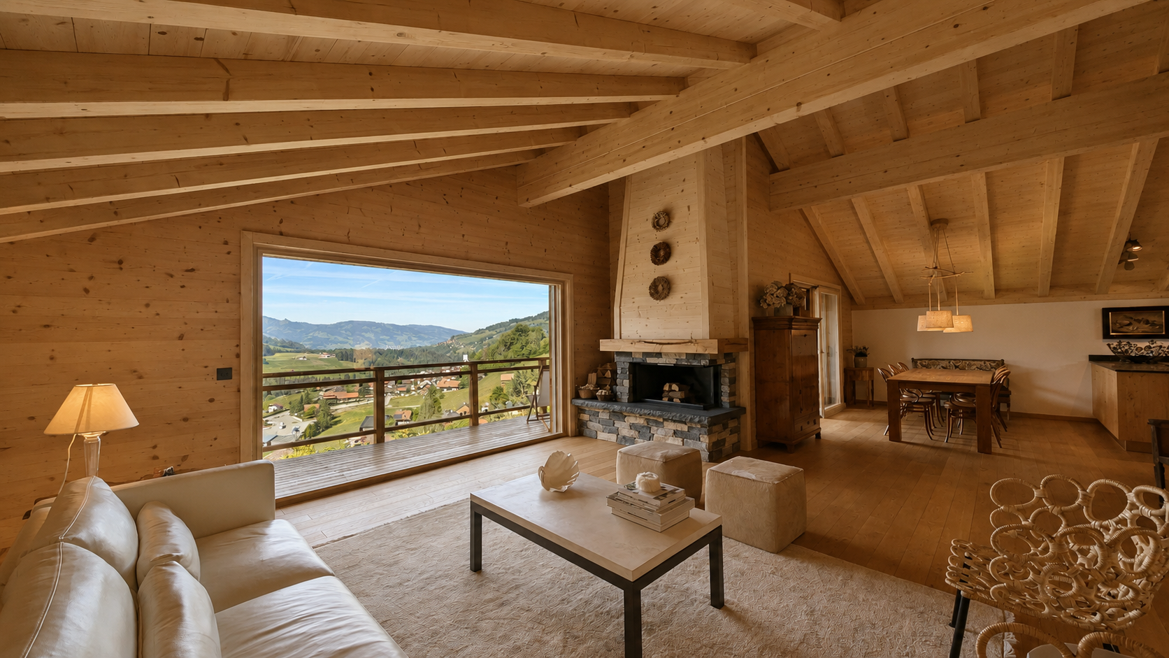 Chalet_6.5_pièces_Charmey_Salon_Salle_a_manger (1)