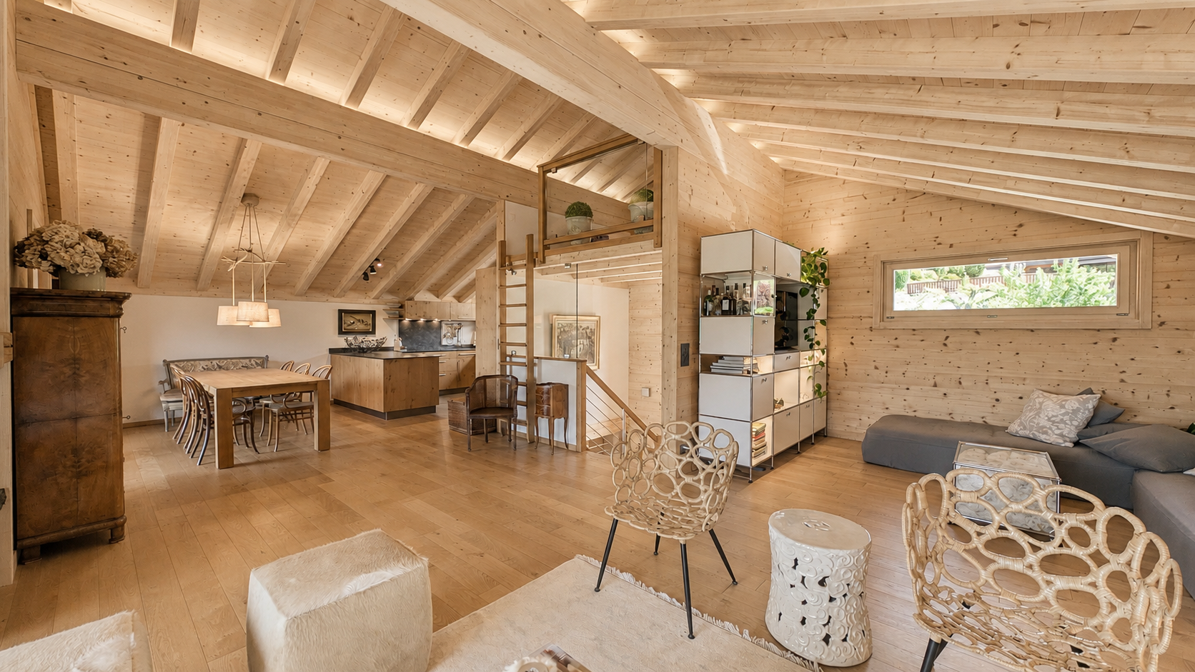 Chalet_6.5_pièces_Charmey_Salon_Salle_a_manger (5)